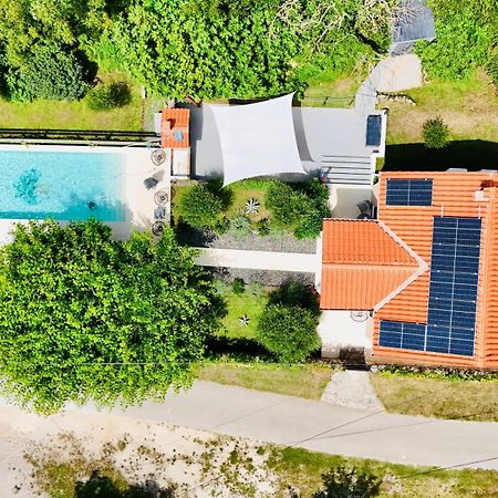 Wellness House Oliva With Heated Salt Water Pool, Sauna & Jakuzzi Labin  Buitenkant foto